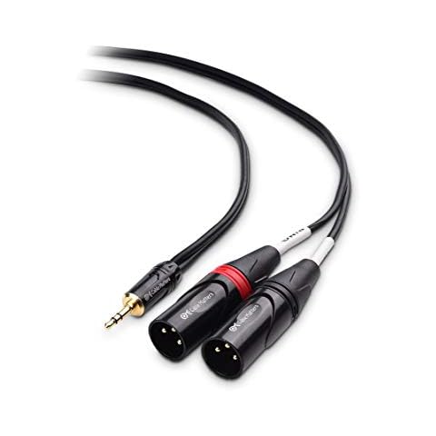 Cable Matters 3,5mm TRS a 2 XLR Cable de Audio Cover