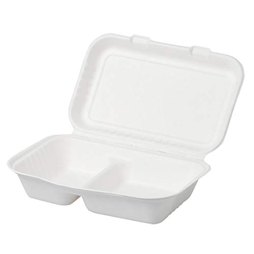 Contenitori box hamburger BIO 100% COMPOSTABIBILI