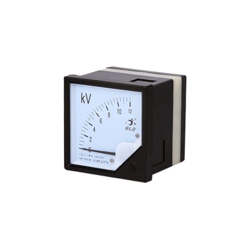 Voltmètre AC pointeur 6L2-KV 10KV/100V de dimensions 80x80mm pour tableau électrique