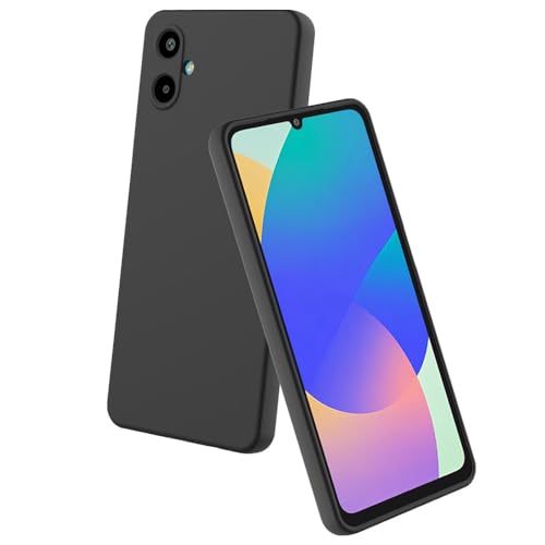 Image of Back Cover for Samsung Galaxy F06 5G / M06 5G | Full Camera Protection | Premium Liquid Silicon Case | Flexible Bumper Case for Samsung Galaxy F06 5G / M06 5G (Black)