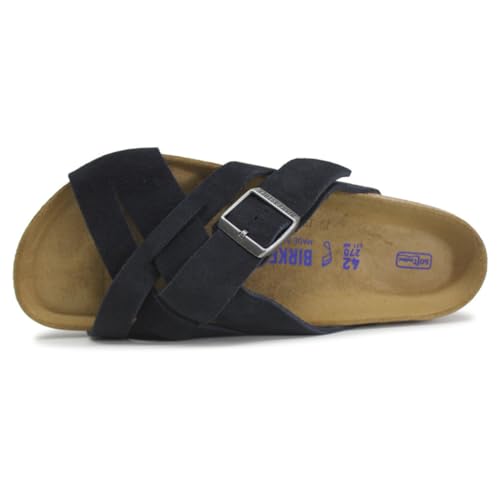 Image of Birkenstock Lugano Soft Footbed Suede Sandals