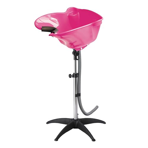 Bac lave tête rose coiffure avec pied