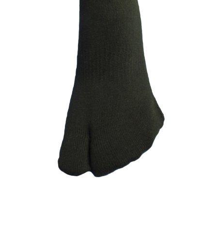 Image of COUVER Quarter - Midcalf High Flip Flop, Split toe Socks for Women, Tabi Big Toe Socks