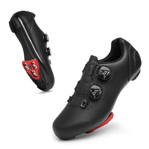 YIHOODA Scarpe da ciclismo da uomo e da donna, compatibili con Peloton Bike SPD/SPD-SL, look...