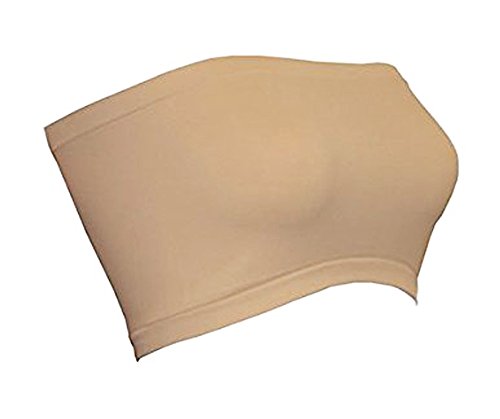 Women's Strapless Stretch Layer Seamless Tube Bra Bandeau Top2