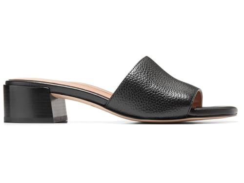 Cole Haan Cole Haan Womens Calli Single Band Sandal Black Leather, 8-B US