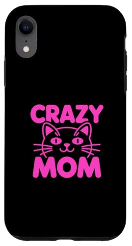 Crazy Cat Mom �X�}�z�P�[�X iPhone XR �p