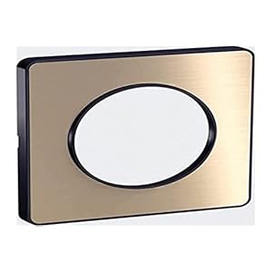 Schneider Electric S540802L Odace Touch Plaque avec Liseré 1 Poste, Bronze