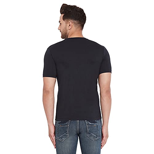 Image of Orewa by OKANE Men's Solid Round Neck Cotton T-Shirt (Pack of 2)