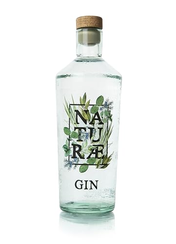 NATURÆ GIN - HERBARIUM - Gin Destilado sabores únicos de la tradición - 41% Vol. Botella de 70Cl