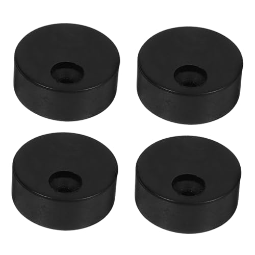 Mikinona 4個 カーボンスチール製耐久バンドアストッパー 滑り止め防脱軌機能付き 引き戸用製ブロック 簡単取付で多様なドアに対応