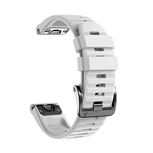Bracelet montre 22mm silicone agate finition premium pour Fenix 5 6
