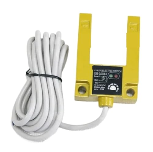 Sensor fotoeléctrico CHIIB E3S-GS30E4 NPN NO de ranura 30mm para maquinaria 6-36V