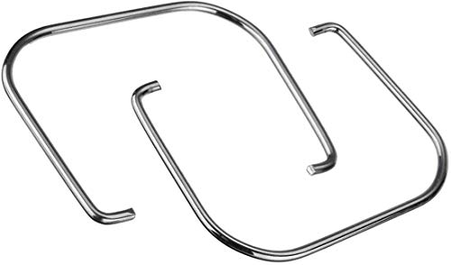 Fits Chevy GM Oval Master Cylinder Cover Dual Bail Chrome Steel 5 3/4" x 3"