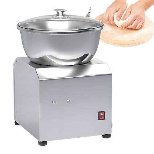 【Impasto ad alte prestazioni】: L'impastatrice a spirale, dotata di un potente motore da 1400 giri/min, offre un'elevata capacità di impasto. Le innovative funzioni di rotazione avanti e indietro imitano efficacemente l'impasto manuale, garantendo una consistenza uniforme dell'impasto e migliorandone significativamente l'elasticità e la tenacità.