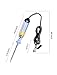 Test Light Automotive,Circuit Tester 6V-12V-24V,ABS Handle Material,Long Steel Probe Coating PU and Alligator Clip, for Continuity Voltage, for Sedan, SUV, RV, Truck (Black,1-Pack)