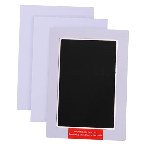 KONTONTY Baby Handprint Footprint Ink Pad Newborn Baby Handprint Kit Pet Paw Print Kit Easy Clean Family Keepsake Set