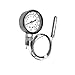 AllPoints 62-1019 Temperature Gauge, dishwasher/booster, 1/2" union, 2-5/8" dial, 20-220?F-62-1019