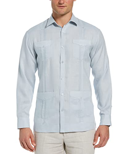 Image of Cubavera Men's Long-Sleeve 100% Linen Guayabera