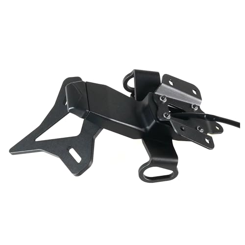 Support plaque d'immatriculation moto pour supprimer la bavette R7 - 4