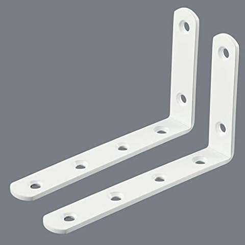 Sayayo Stainless Steel Corner Shelf Brackets Cover