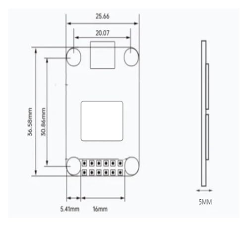Placa de desarrollo GPS-RTK con posicionamiento centimétrico multi-constelación 5