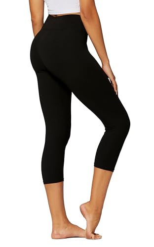 Image of Conceited High Waist Leggings in Shorts, Capri and Full Length - Buttery Soft - 3 inch High Waistband - Regular and Plus Size