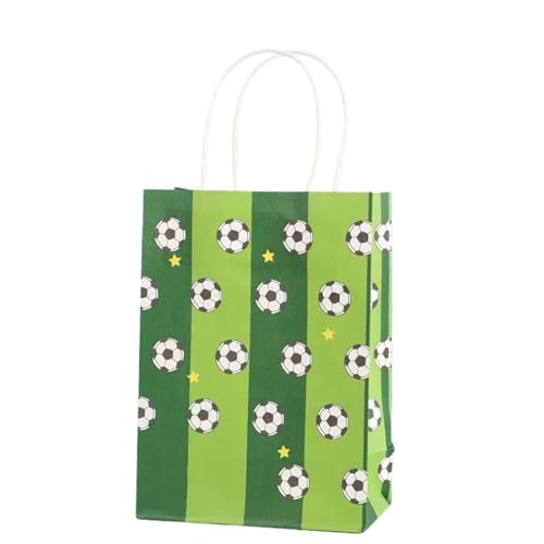 Sac à bonbons football pour gâter les invités d'un anniversaire enfant