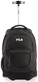 Fila Rolling Backpack, Black, One Size