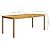 FAMIROSA 9 Piece Garden Dining Set Brown