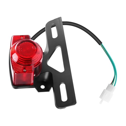 Feu arrière de moto pour Monkey Z50 rouge et modèle KDF Bike n° 012R - 5
