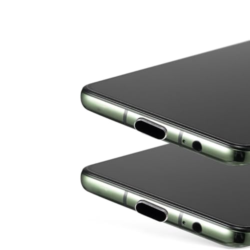 Tapones antipolvo USB-C negros para evitar la entrada de líquidos en el puerto de carga 6