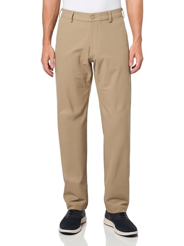 DOCKERS Men's Go Airweave 5-Pocket Straight Fit Pants, Timberwolf, 31W x 32L - image 1