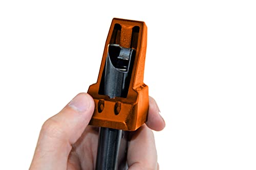 RAEIND Smith & Wesson M&P Shield 9mm Pistol Magazine Speed Loader (Orange, 9mm)