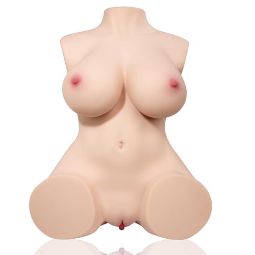TANTALY 27.3LB Sex Doll Male Realistic Sex Toys for Men 3 in 1 Love Doll with Big Boobs and Butt Real Masturbator Tight Anal and Vaginal 3D Adult Sexy Pocket Pussy Toy Britney (Fair)