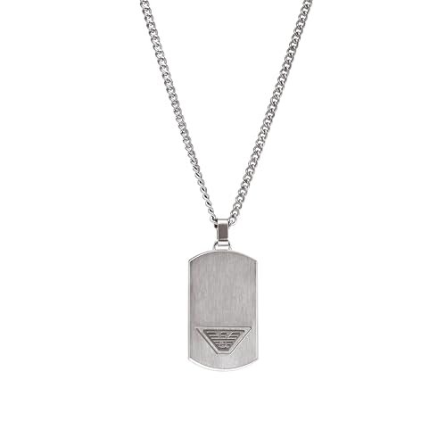 Image of Emporio Armani Stainless Steel Pendant or Chain Necklace for Men