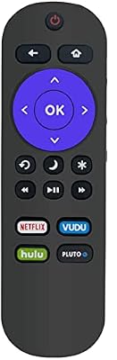 Remote Control Compatible with All Philips ROKU TV Remote (Philips Roku101018E0016 Remote)