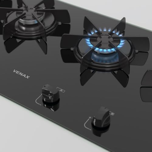 Cooktop Venax Arena Linear 4 Queimadores Preto 110V 24629