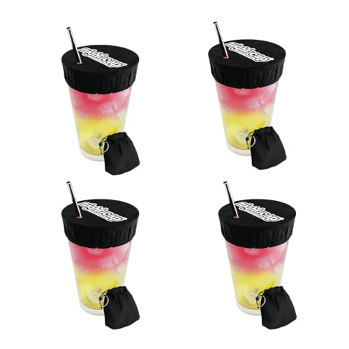Nightcap Drink Cover Keychain, Portable Anti Drink Spiking Protector, Reusable Cup Shield for Bars,...