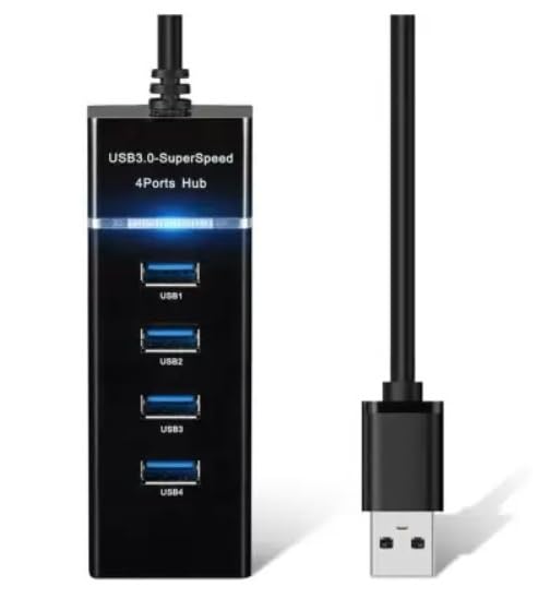 BSVR Mini USB HUB 4.0 Port SuperSpeed 3.0 Led Indication for PC, Laptop, Computer Pendrive, Mouse, Keyboards, Camera, Mobile, Tablet, TV Etc (Working) All Windows and USB Product_M114-image-48
