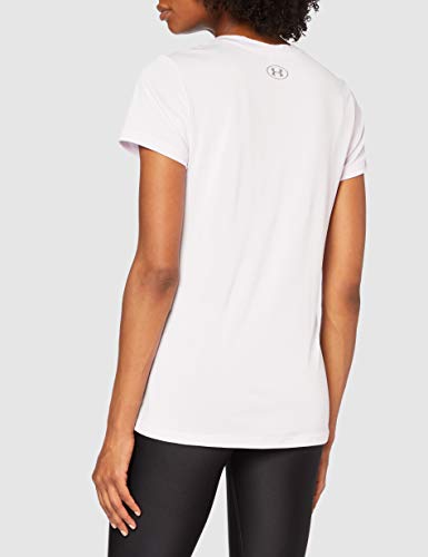 Image of Under Armour Womens Tech V-Neck Twist Short-Sleeve T-Shirt