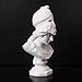 Queenbox Mini Athena Statue Ancient Greek Mythology Character Statue Decoration Resin Bust Sketch Practice Model