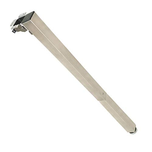Pieds de table télescopiques en métal : ajustement fluide de 30-160cm