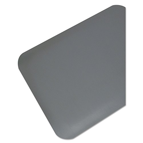 Guardian 44030550 Pro Top Anti-Fatigue Mat, PVC Foam/Solid PVC, 36 x 60, Gray