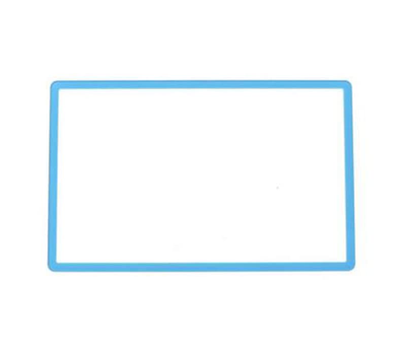 Image of Glass Up Screen Lens with Adhesive for 2DS Console Replacement (Sky Blue)