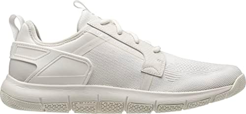 Helly-Hansen Womens Henley Lightweight Breathable Sailing Watersports Shoes, 001 White/Metallic Silver, 12 | Image 3