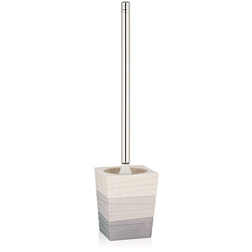 Preisvergleich Produktbild kela 22804 WC-Garnitur, Plastik, Braun, 10 x 10x43cm