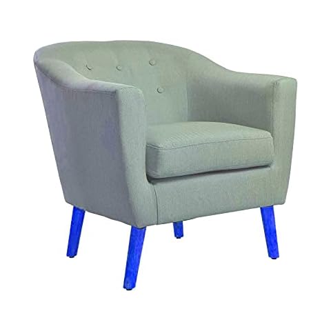 NHI Express Jason Fabric Tub Chair, Light Grey Cover
