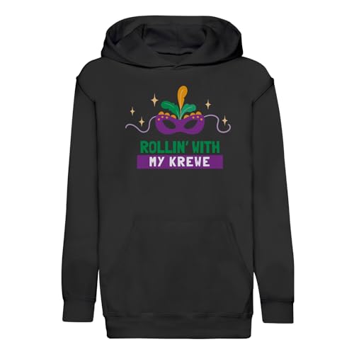 Sweat à capuche enfant avec pull hoodie de carnaval et masque