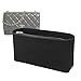 Felt Bag Insert Organizer for Chanel woc liner chain bag lining storage bag insert 3005-black